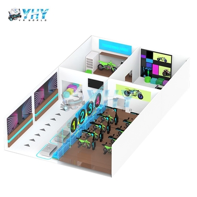Realidad virtual interactiva de 6 asientos 9D VR para niños y adultos