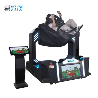 Simulador de Realidad Virtual YHY VR 360, Montaña Rusa de 720 Grados, Asiento Individual, Máquina de Simulación de Cine 9d en Centro de Arcade