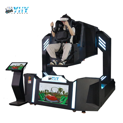 Máquina de juego de realidad virtual de montaña rusa de 720 grados, simulador de rotación 360, equipo de entretenimiento de realidad virtual para parques temáticos