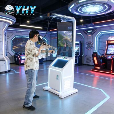 Plataforma de deportes de interior VR Simulador de batalla para un solo jugador 9D Machine Machine VR Headset para centro comercial