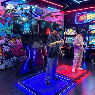 Jugadores dobles VR Simulador de batalla Battle Arena VR Juegos de baile máquina