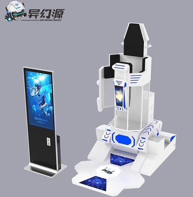 Máquina única de Vr del jugador del kilovatio uno del diseño 2,5 del parque de atracciones de Vr de los simuladores de VR