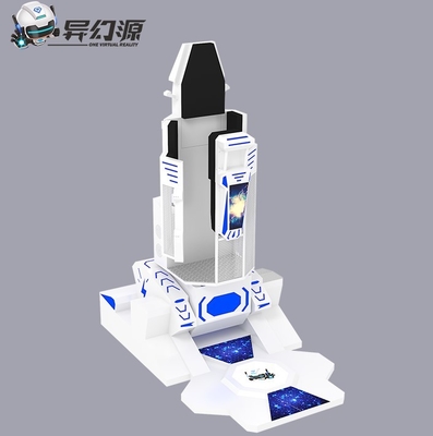 Colocación de una máquina del simulador del grado VR de los parques temáticos 2.5KW 360 del jugador VR