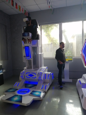 Solo jugador 9D VR de YHY VR que coloca el simulador 360 en centro comercial
