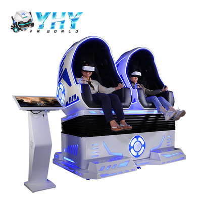 3 simulador del movimiento de la realidad virtual de la silla del huevo del simulador del juego VR del DOF con barrido de la pierna