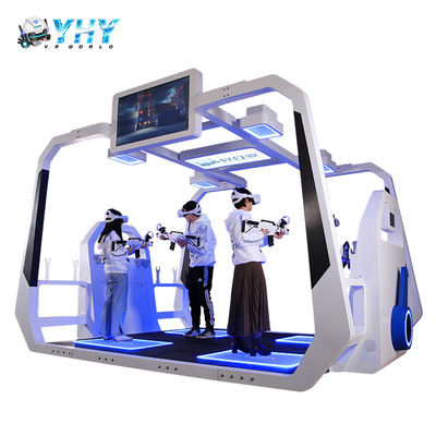 4 plataforma virtual de la situación del simulador VR del tiroteo del arma de la zona del juego de los jugadores 2.0KW