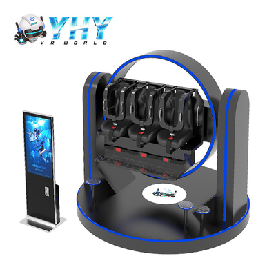 3 asientos máquina del simulador de la realidad virtual de la rotación de 1080 grados en centro comercial