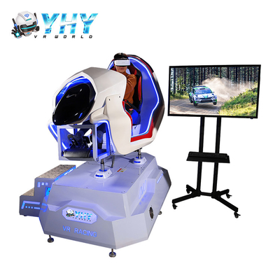 Patio interior Arcade Racing Simulator 2.5KW del simulador del coche de la realidad virtual de YHY