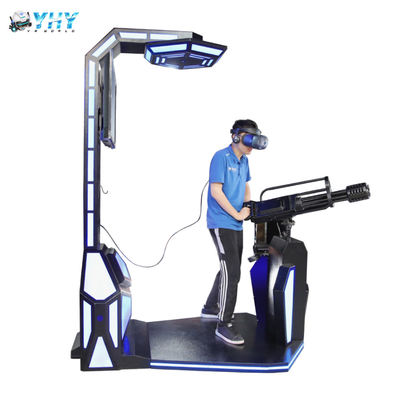 1 simulador Gatlin Zombie Shooting Platform del tiroteo de la realidad virtual del jugador